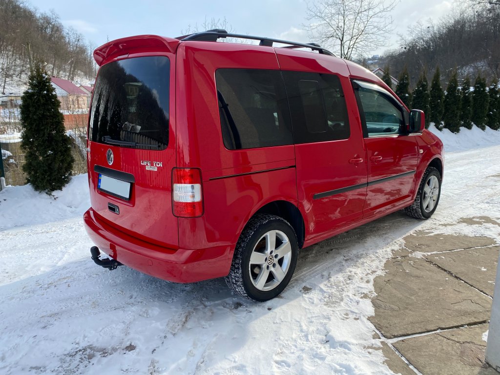 Spoiler Anatomik V1 (primed for painting) for Volkswagen Caddy 2004-2010 - image 3