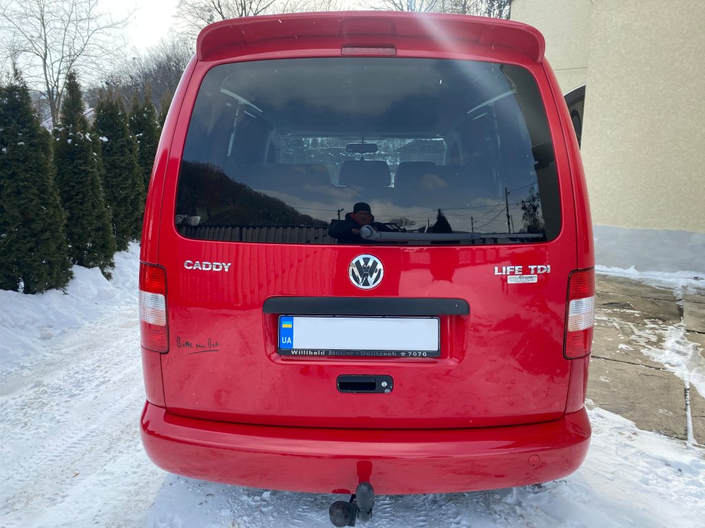 Spoiler Anatomik V1 (primed for painting) for Volkswagen Caddy 2010-2015 - image 4