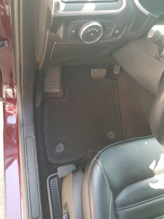 EVA mats (black) for Ford Edge 2014-2024 - Reelken Auto
