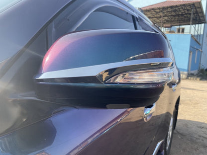 Mirror Covers 2012-2021 (2 pcs, Chrome) for Lexus LX570/450d 2008-2022 - image 6