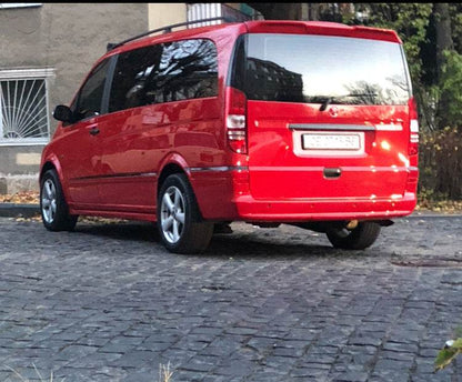 Spoiler anatomist (for painting) for Mercedes Vito W639 2004-2014 - Reelken Auto