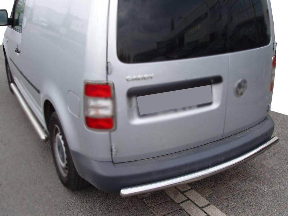 Rear arc (2 pcs, stainless steel) for Volkswagen Caddy 2010-2015 - Reelken Auto