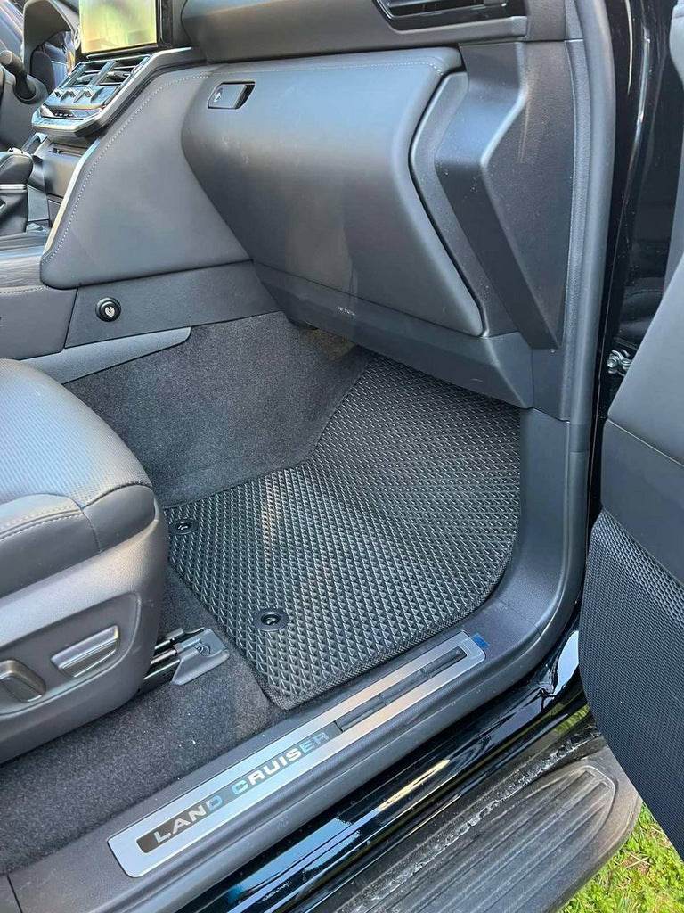 EVA mats (black) for Toyota Land Cruiser 300 - Reelken Auto