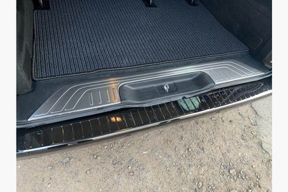 Cover on the rear threshold Carmos (stainless steel) for Mercedes Vito / V-class W447 2014↗ year - Reelken Auto