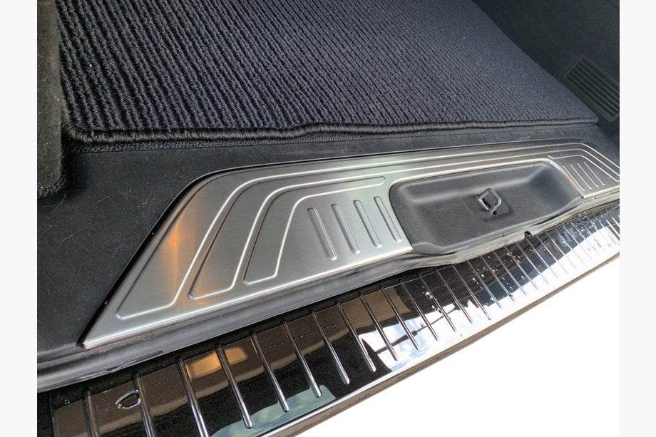 Cover on the rear threshold Carmos (stainless steel) for Mercedes Vito / V-class W447 2014↗ year - Reelken Auto