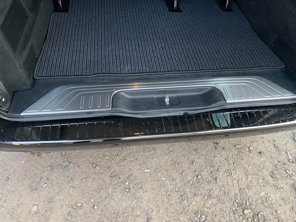 The sill of the trunk (stainless) for Mercedes Vito / V-class W447 2014↗ year - Reelken Auto
