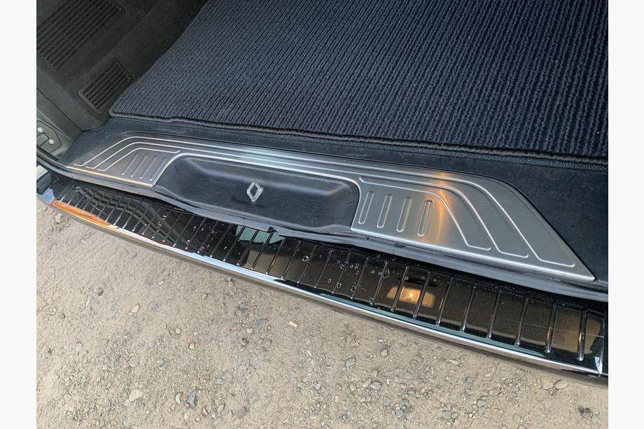Cover on the rear threshold Carmos (stainless steel) for Mercedes Vito / V-class W447 2014↗ year - Reelken Auto