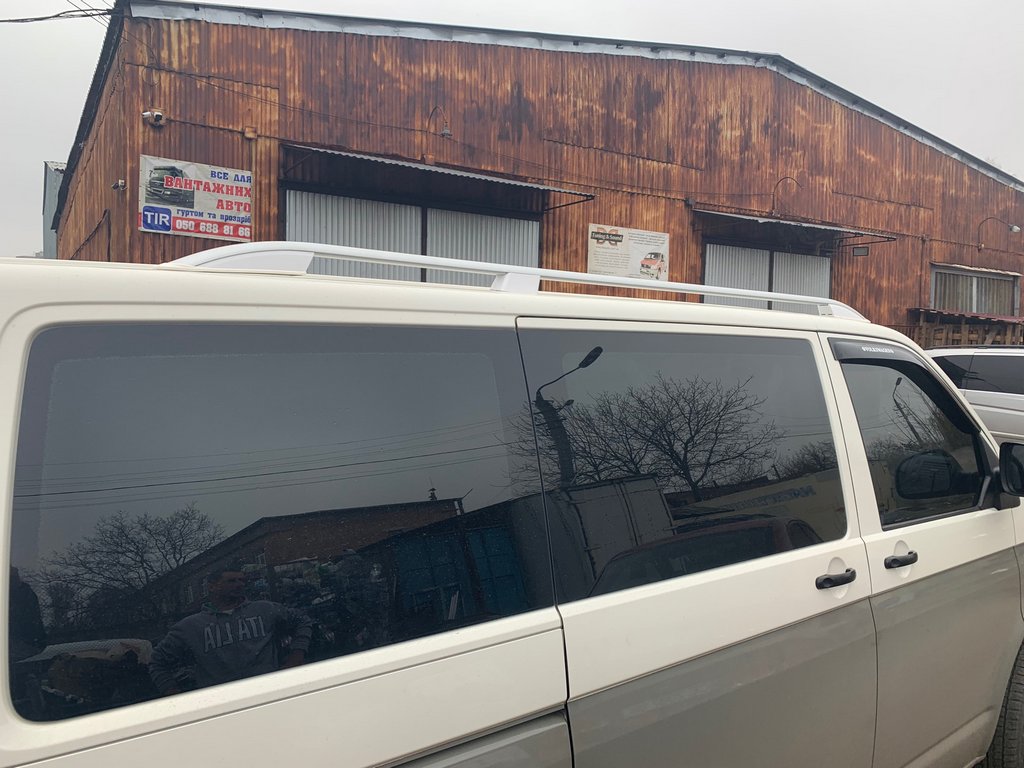 Skyport Roof Rails (white) for Volkswagen T5 Caravelle 2004-2010 - image 12