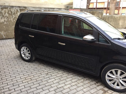 Covers for mirrors (2 pcs, stainless steel) for Volkswagen Touran 2010-2015 - image 4