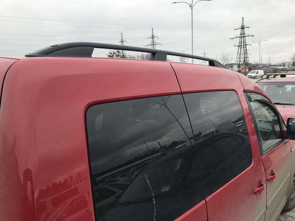 Roof rails Skyport BLACK for Volkswagen Caddy 2004-2010 - image 6