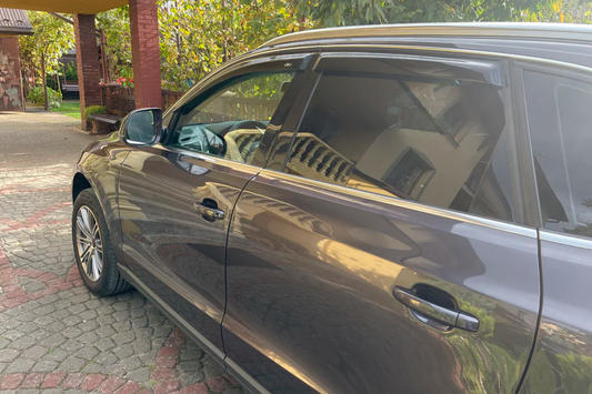 Window Deflectors (4 pcs, HIC) for Audi Q5 2008-2017 - image 1
