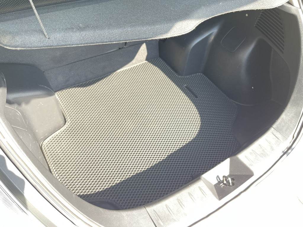 Trunk mat V-1 (EVA, black) for Nissan Leaf 2010-2017 - Reelken Auto