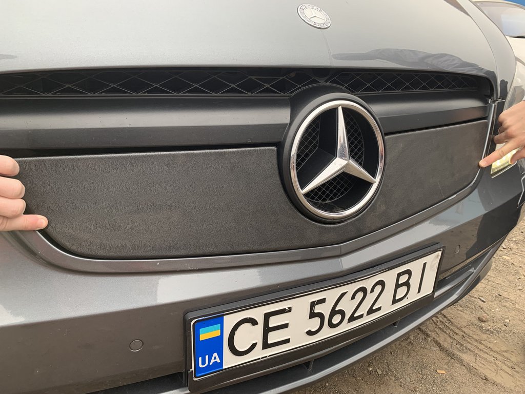 Winter grille cover V1 (2010-2015) for Mercedes Vito W639 2004-2014 - image 3