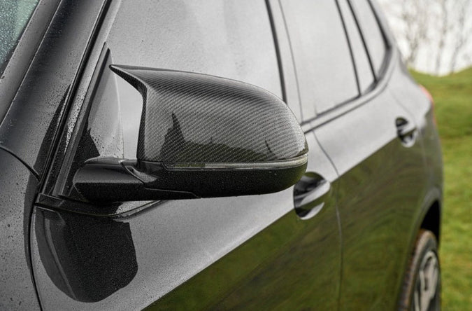 Mirror Covers M V1 (2 pcs, Carbon) for BMW X6 G06 2019–2027 - image 1