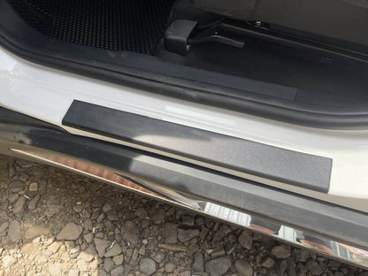 Door sill plates ABS DDU (4 pcs., plastic) for Honda eNP1 - Reelken Auto