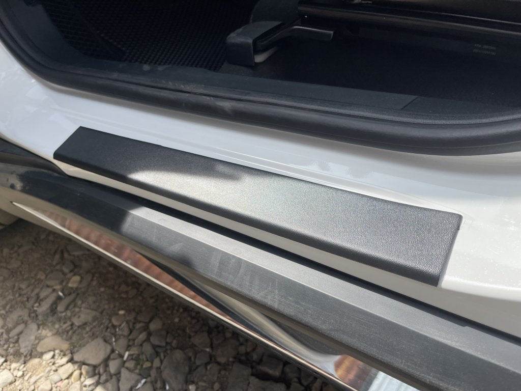Door sill plates ABS DDU (4 pcs., plastic) for Honda eNP1 - Reelken Auto