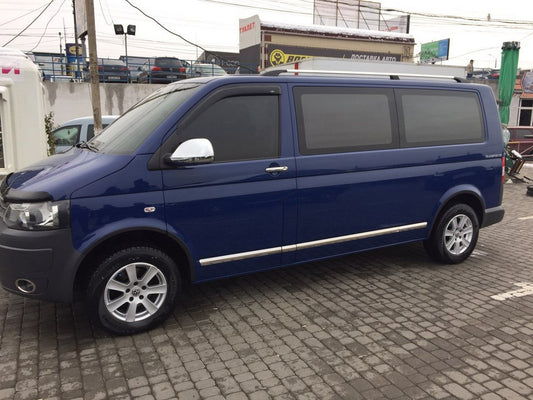 Moldings on the door (stainless, Chrome) for Volkswagen T6 - image 2