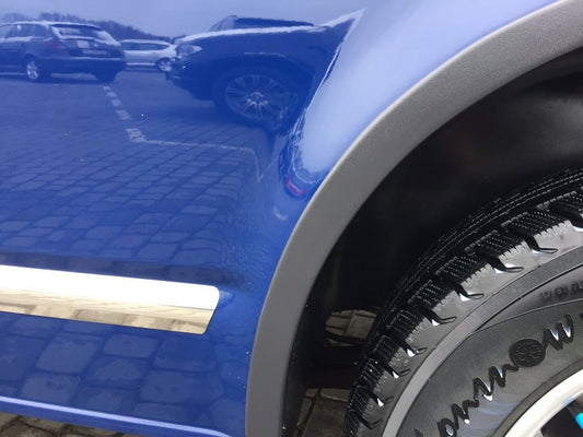 Moldings on the door (stainless, Chrome) for Volkswagen T5 Transporter 2003-2010 - image 2