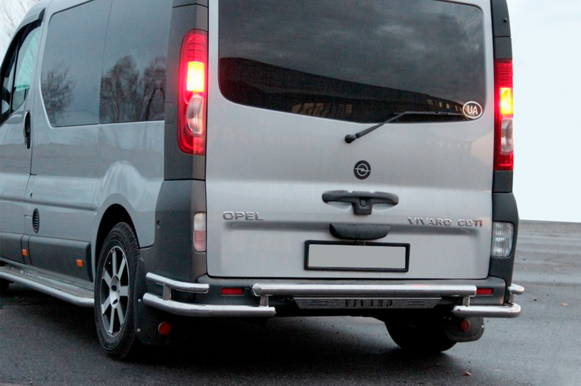 Rear Guard AK-Special (Stainless Steel) for Nissan Primastar 2002-2014 - image 1