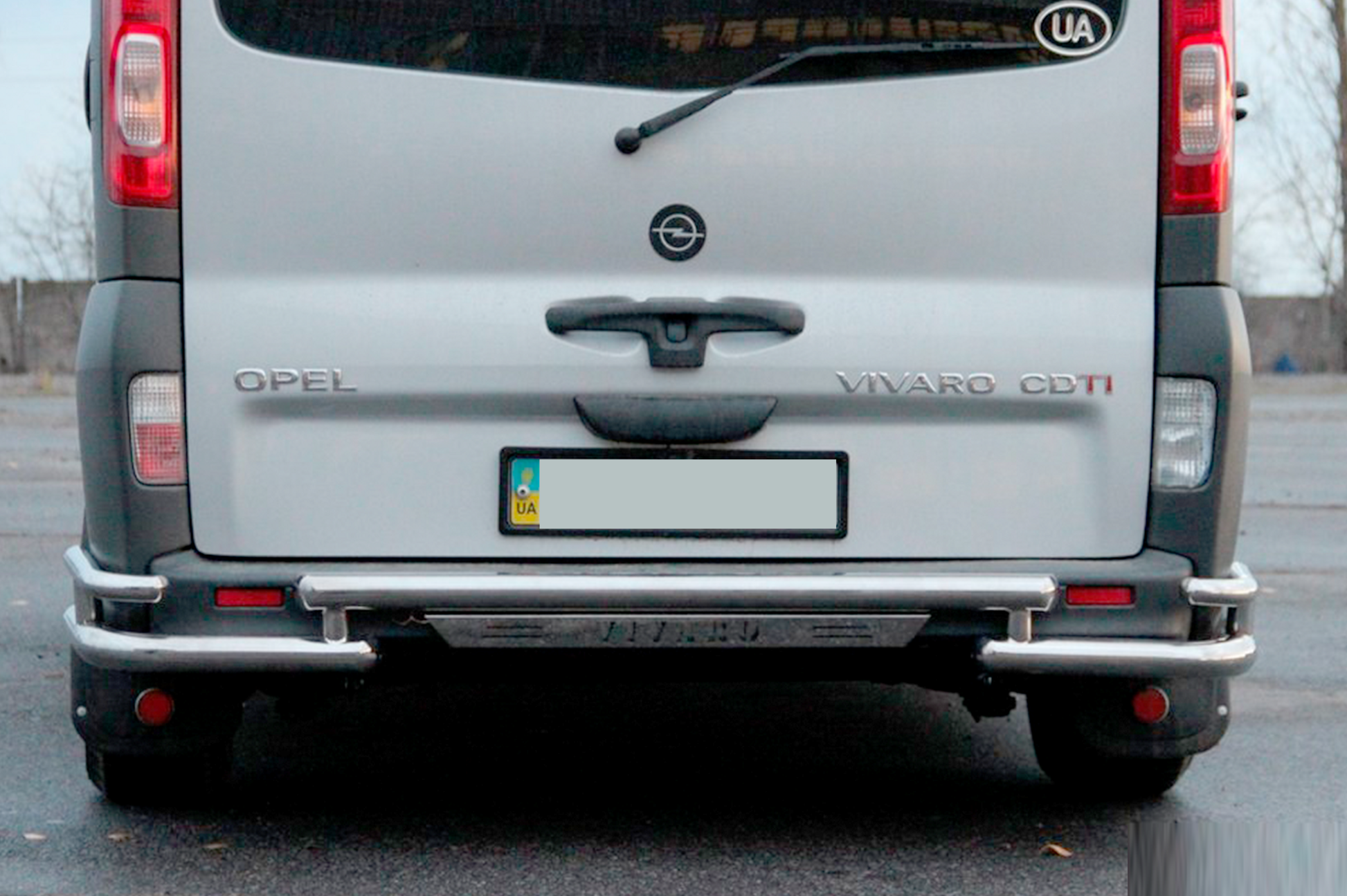 Rear Guard AK-Special (Stainless Steel) for Renault Trafic 2001–2015 - image 5