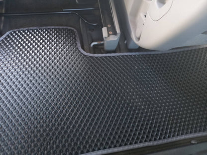 Floor mats (3 rows, EVA, Black) for Honda Odyssey 2010–2017 - image 3