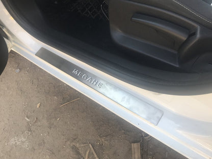 Door Sill Protectors OmsaLine (4 pcs, Stainless Steel) for Renault Megane III 2009-2016 - image 6