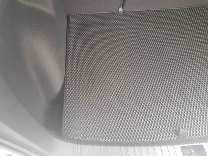 Trunk mat (EVA, black) for Volkswagen E-Tharu - Reelken Auto