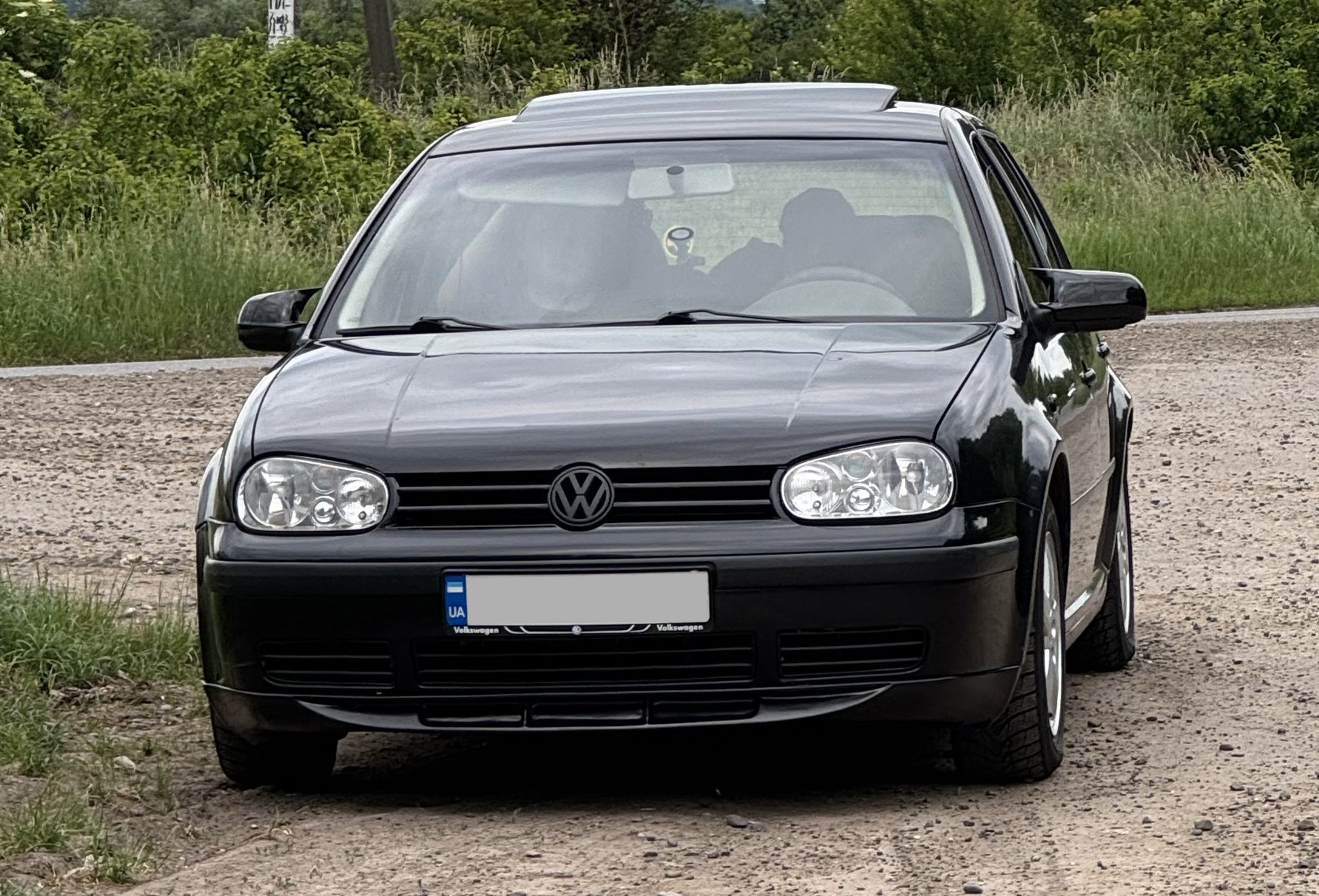Front lip DPT (matte black) for Volkswagen Golf 4 1997-2006 - image 4