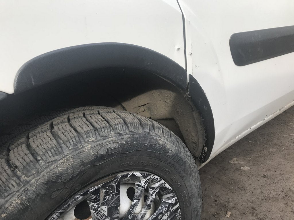 Fender flares (4 pcs, black) for Fiat Doblo I 2005-2010 - image 3