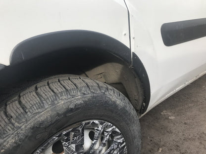 Fender flares (4 pcs, black) for Fiat Doblo I 2005-2010 - image 3