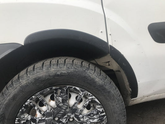 Fender flares (4 pcs, black) for Fiat Doblo I 2001-2005 - image 2