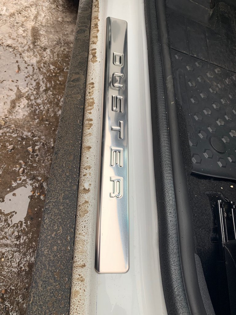 Door Sill Protectors OmsaLine (4 pcs, Stainless Steel) for Dacia Duster 2008-2018 - image 3