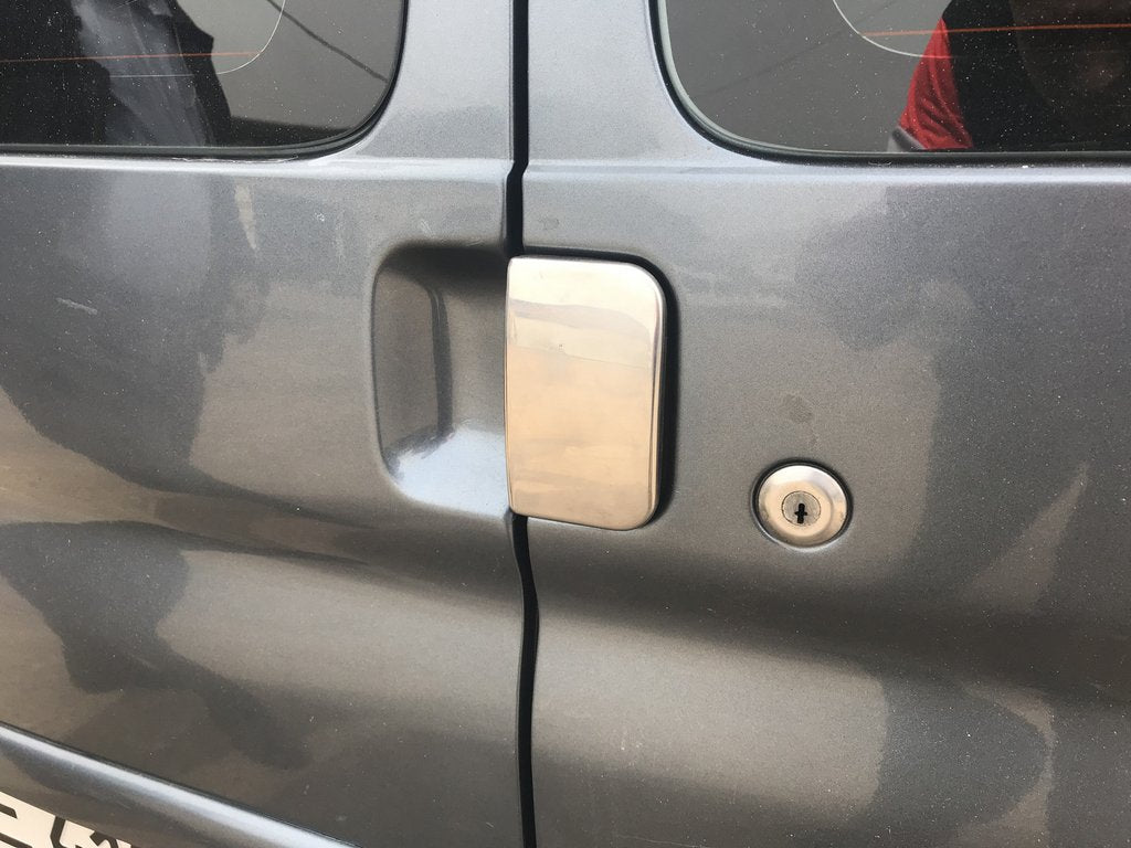 Pads on the handles (stainless steel.) for Peugeot Partner 1996-2008 - image 2