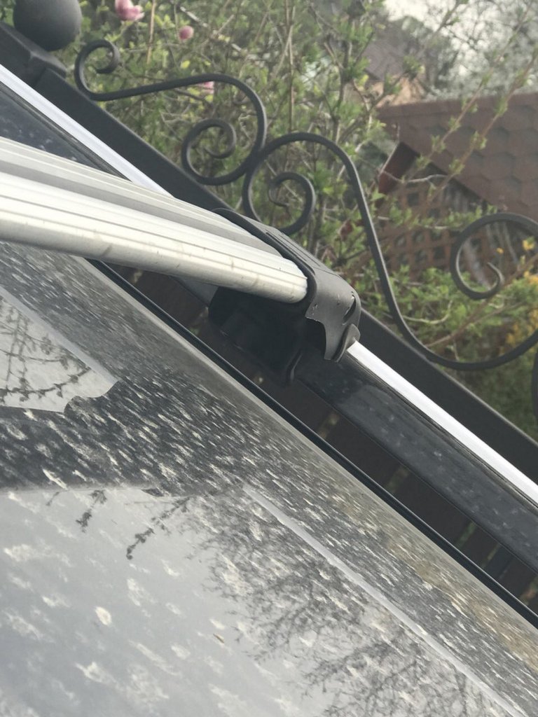 Jumpers on the roof rails under the key (2 PCs) for Mercedes GL class X164 - image 9