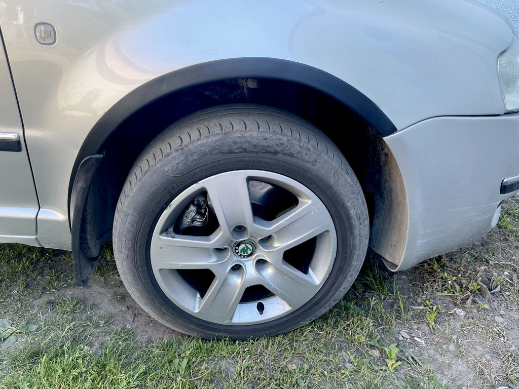 Fender flares (4 pcs, black) for Skoda Superb 2001-2009 - image 2