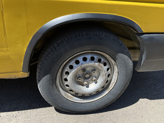 Fender flares (4 pcs, black) for Volkswagen T4 Transporter 1990-2003 - image 1