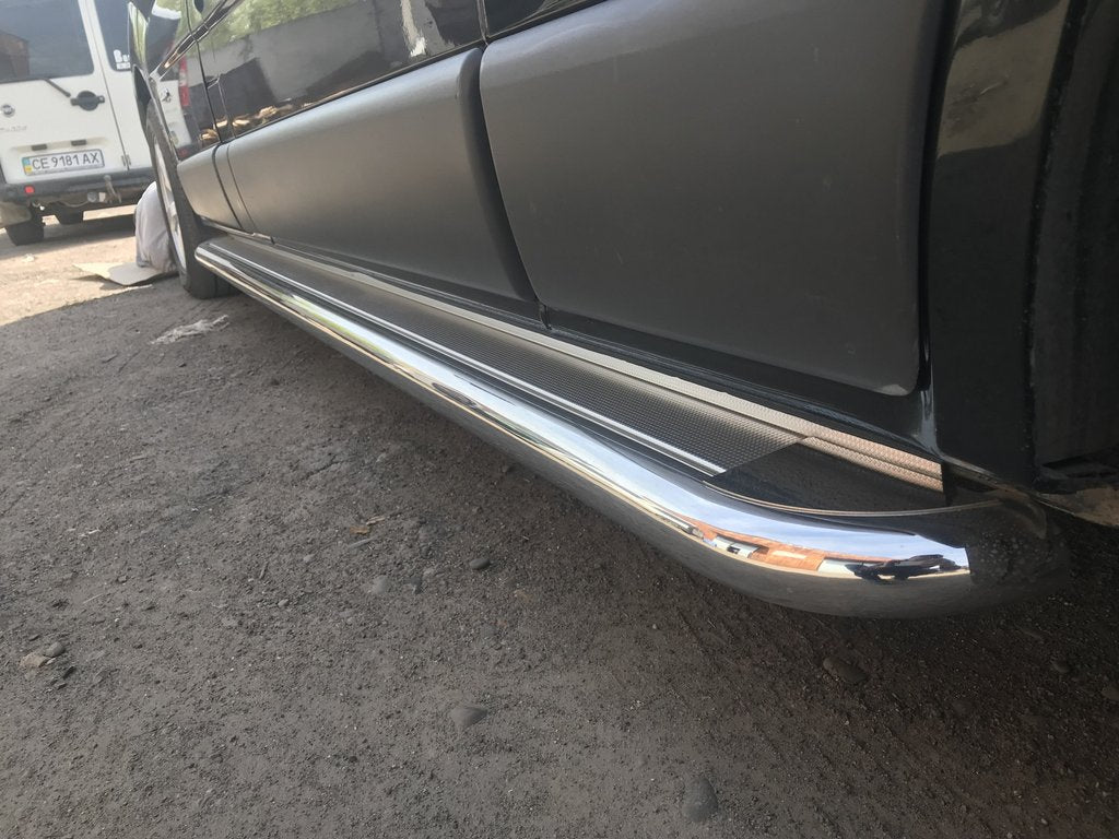 Premium Side Steps (2 pcs, Stainless Steel) for Renault Trafic 2001-2015 - image 1