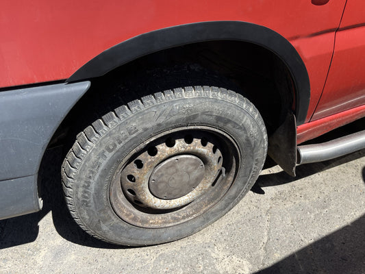 Fender flares (4 pcs, black) for Mercedes Vito W638 1996-2003 - image 2