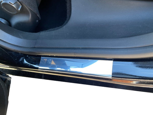 Carmos Door Sill Protectors (4 pcs, Stainless Steel) for Citroen C-4 2010-2018 - image 2