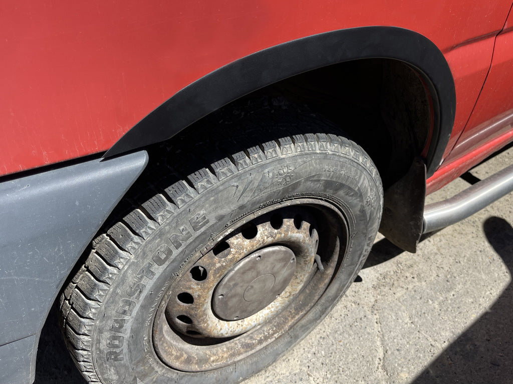 Fender flares (4 pcs, black) for Mercedes Vito W638 1996-2003 - image 3