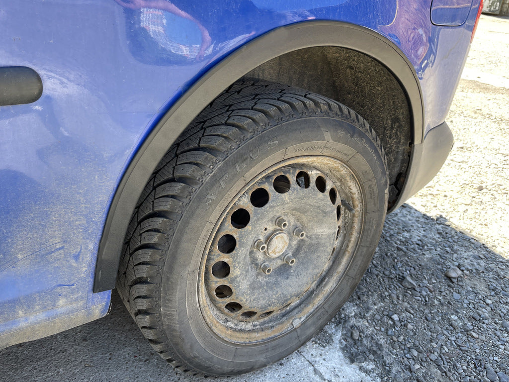 Fender flares (black matte) for Volkswagen Caddy 2004-2010 - image 9