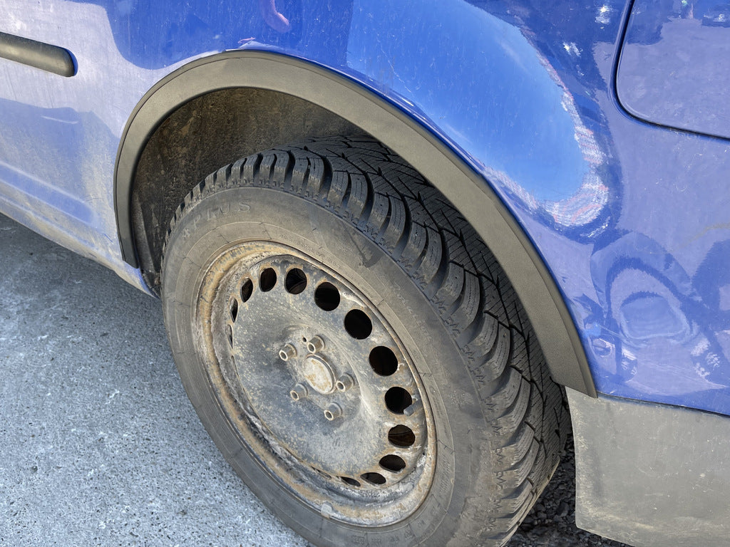 Fender flares (black matte) for Volkswagen Caddy 2004-2010 - image 10