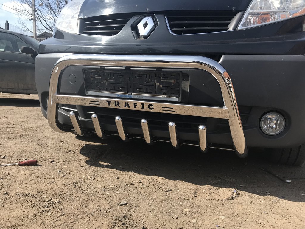 Bull Bar WT003-4 (Stainless Steel) for Renault Trafic 2001-2015 - image 10