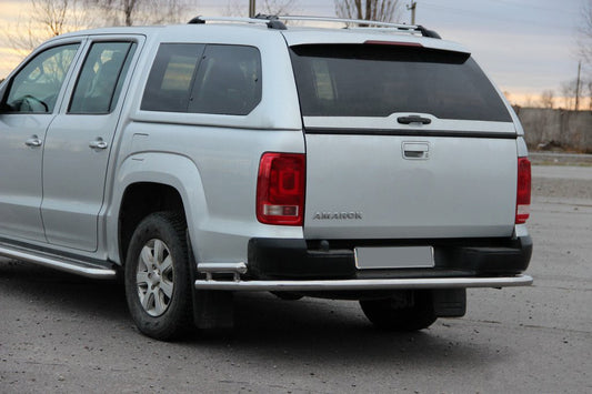 Rear Guard AK005-2 (2 pcs, stainless steel) for Volkswagen Amarok 2010-2022 - image 2