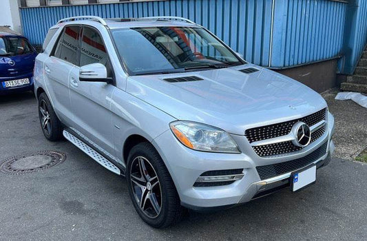 Side sills Original design (2 pieces, aluminum) for Mercedes GLE/ML class W166 - Reelken Auto