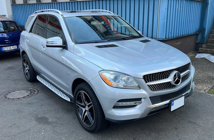 Side Steps Original Design (2 pcs, Aluminum) for Mercedes GLE/ML сlass W166 2011-2018 - image 1