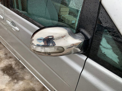 Mirror Covers Stainless Steel (2004-2010, Viano, 2 pcs) for Mercedes Vito W639 2004-2014 - image 4