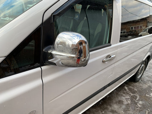 Covers for mirrors Vito 2004-2010 (2 PCs) for Mercedes Vito W639 2004-2014 - image 2