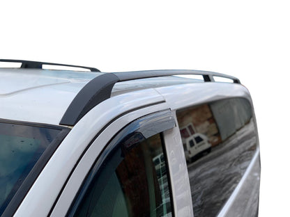 Black Roof Rails Elite (Plastic Feet) for Mercedes Vito W639 2004-2014 - image 1