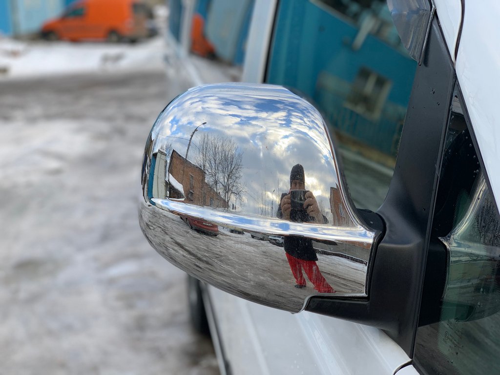 Chrome Mirror Covers VITO 2004-2010 (2 pcs) for Mercedes Viano 2004-2014 - image 7